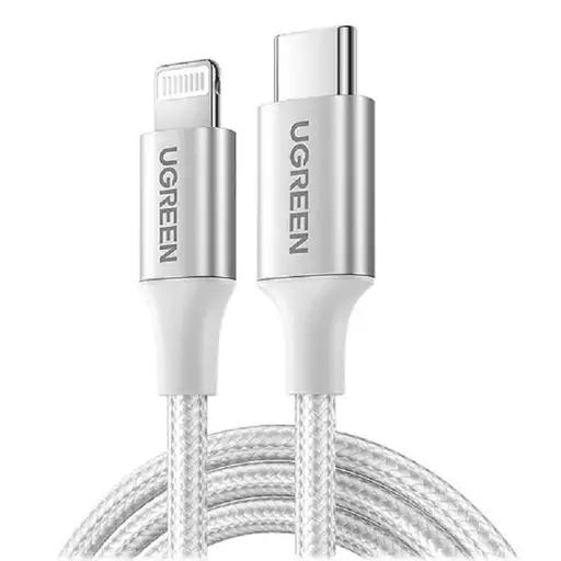 کابل تبدیل USB-C به لایتینگ یوگرین مدل UGREEN US304 طول 1 متر