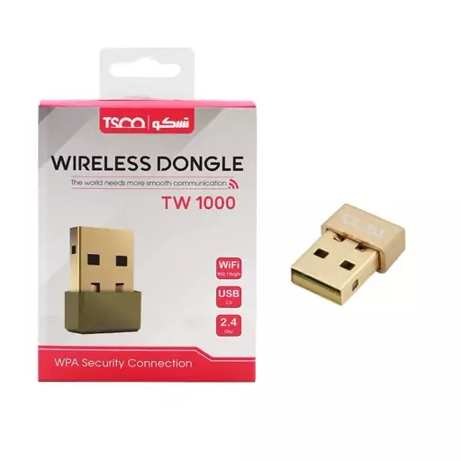 کارت شبکه USB تسکو مدل TSCO TW 1000 