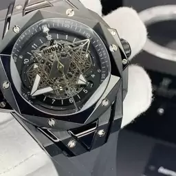 ساعت مچی مردانه هابلوت موتور ژاپنی عالی HUBLOT 