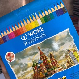 مداد رنگی 24 رنگ Woke 