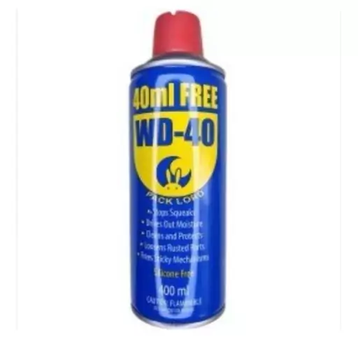 اسپری روان کننده و ضده زنگ wD40