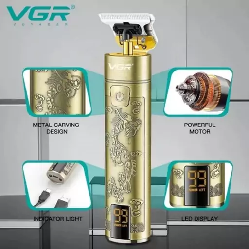 ماشین اصلاح ، صفر زن و خط زن سلطنتی وی جی آر vgr v-076