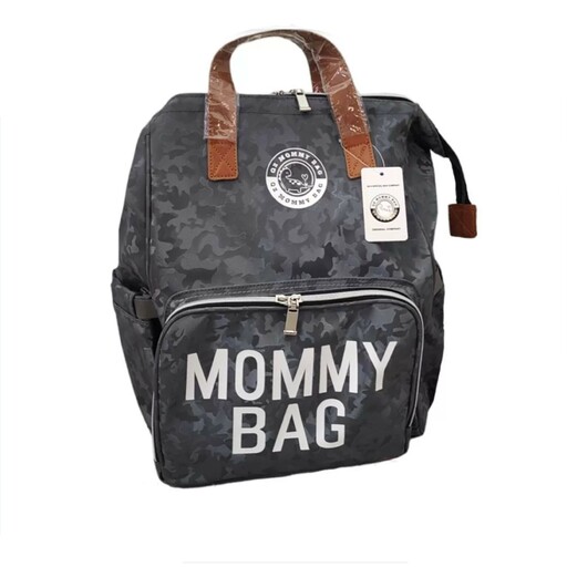 کیف کوله نوزادی MUMY BAG. ابعاد40در50 cm.. زیر انداز هم داره داخل کیف.جادارو محکم  . ضد آب. ضد لک. قابل شستشو. 