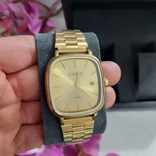 ساعت مردانه کاسیو Casio طلایی 