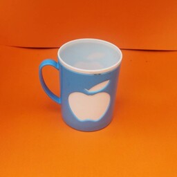 لیوان پلاستیکی طرح اپل تک رنگ بسیار خاص 
