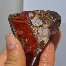 سنگ راف جاسپر سرخ یا جاسپر قرمز صد در صد طبیعی کد 18877