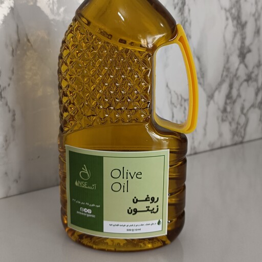 روغن زیتون بکر 0.5 لیتری ( 500 میلی لیتر  ) آنسه