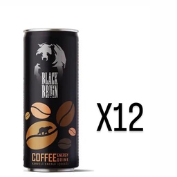نوشیدنی انرژی زا بلک برن طعم قهوه 250 میل بسته12 عددی