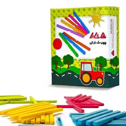 چوب خط آموزشی کارا بسته 60 عددی