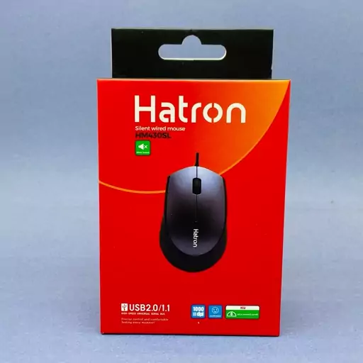 موس سیم دار هترون مدل HATRON HM430SL MOUSE