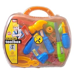 ست ابزار کریستالی بستوی- جعبه ابزار  مکانیکی - برای تقویت مهارتهای حرکتی و خلاقیت کودکان