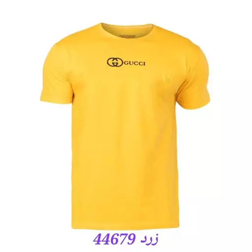 تیشرت یقه گرد مردانه  سایز L، XL، XXL جنس اسپان رنگ زرشکی 44678 زرد 44679 سبزروشن 44680 مشکی 43751 طرح پارچه ساده 