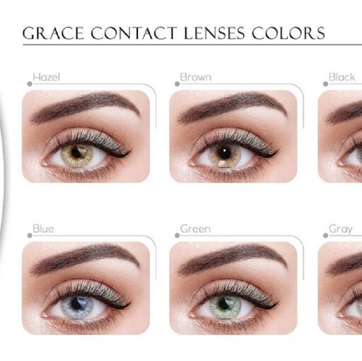 لنز چشم گریس شماره 2 پریمیوم grace Eye lens تاریخ انقضا 2025