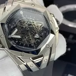 ساعت مچی مردانه هابلوت دورقاب بند رابر HUBLOT 