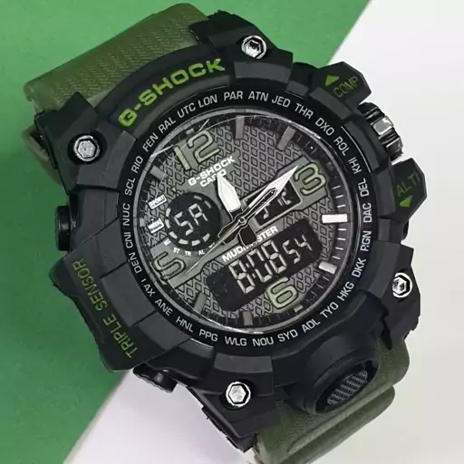 ساعت مچی طرح جی شاک (ایام هفته) g shock 