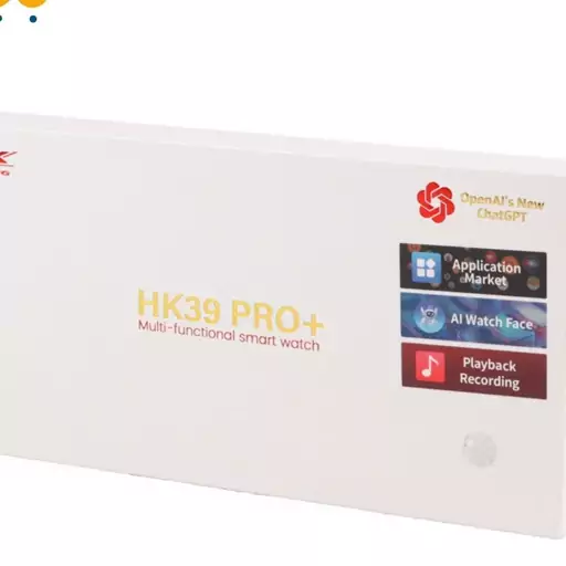 ساعت هوشمندHK39 PRO  تیتانیومی HK 39 PRO اسمارت واچ Wearfit PRO همراه گلس محافظ ضمانت 12 ماهه 