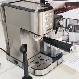 اسپرسو ساز قهوه ساز نوا 1350 وات اصلی مخزن شیر دار دوکاره مدل NCM-186