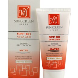 کرم ضد آفتاب رنگی مای (My) مدل Matte با SPF 60 حجم 50 میل