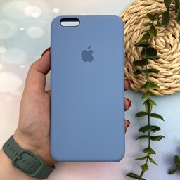 قاب گوشی iPhone 6 Plus -iPhone 6s Plus آیفون سیلیکونی پاک کنی اورجینال داخل پارچه ای رنگ آبی کد 51367