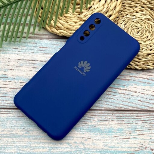 قاب گوشی Huawei Y9S - Honor 9X Pro هوآوی سیلیکونی های کپی طرح ساده سرمه ای محافظ لنز دار کد 34554