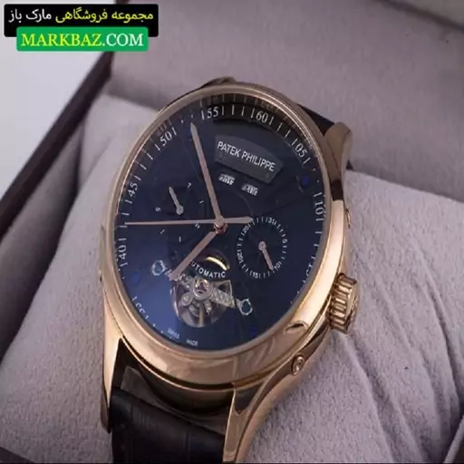 ساعت مچی پتک فیلیپ Patek philppe سه موتوره تقویم دار کد 490