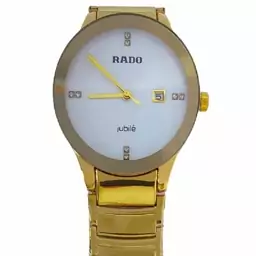 ساعت مچی رادو Rado Jubile  دارای تقویم  صفحه سفید کد 89512