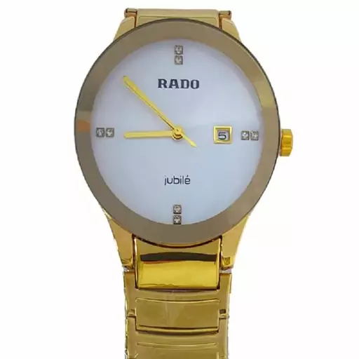 ساعت مچی رادو Rado Jubile تقویم دار صفحه سفید کد 89512