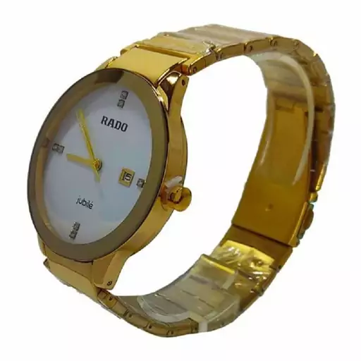 ساعت مچی رادو Rado Jubile تقویم دار صفحه سفید کد 89512