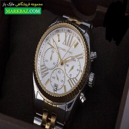 ساعت مچی مایکل کورس MICHAEL KORS سه موتوره تقویم دار کد 590