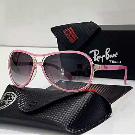 عینک آفتابی ریبن RayBan کت صورتی کد 272