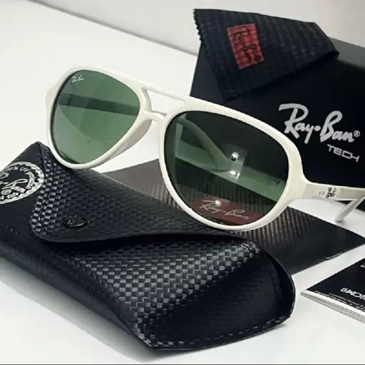 عینک آفتابی ریبن RayBan کت سفید کد 264