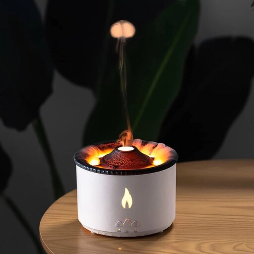 بخورسرد و چراغ خواب مدل آتشفشانVolcanic Aroma Diffuser