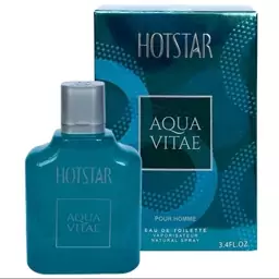 ادو تویلت مردانه آکوا ویتا هات استار Hotstar Aqua Vitae men حجم 100 میلی لیتر