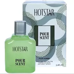 ادو تویلت مردانه پورسنت هات استار Hotstar Pour Scent men حجم 100 میلی لیتر