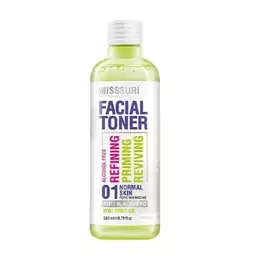 تونر پوست معمولی میسوری 01 misssuri facial toner حجم 260 میلی لیتر 