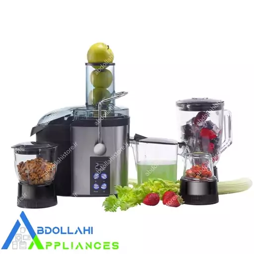 آبمیوه گیری چهارکاره تکنو مدل Te-312 با 18 ماه گارانتی تکنو