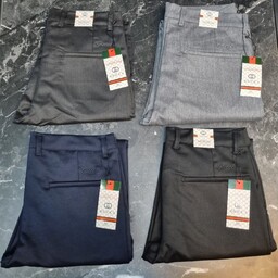 شلوار پارچه ای دمپا پاکتی مردانه در سایزبندی و رنگبندی مختلف
