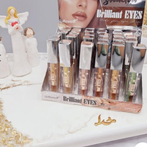 سایه شاین دار ریز مایع چشم برند Brilliant EYES ارسال از مشهد 