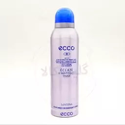 اسپری اکو (ecco) اصلی زنانه رایحه اکلت( ECLATE) 200 میل 