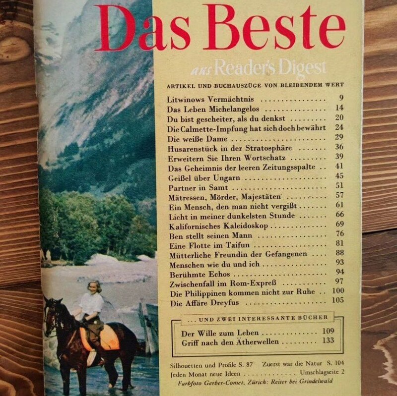 مجله به زبان آلمانی 
