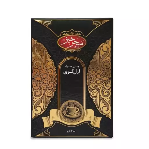 چای سیاه ارل گری معطر 400گرم سحرخیز 