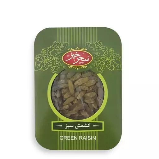 کشمش سبز 200گرم سحرخیز