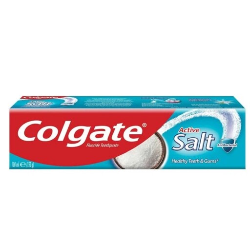 خمیر دندان نمک کلگیت Colgate مدل Active Salt