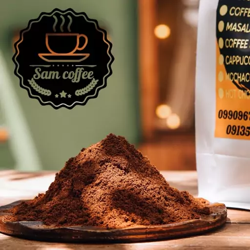 پودر و دان قهوه ترک  1000 گرمی   sam coffee 