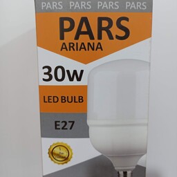 لامپ ال ای دی 30وات پارس (آریانا)بسته 20عددی سفید مهتابی