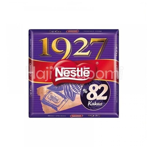 شکلات تخته ای تلخ 82 درصد نستله 1927 