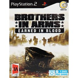 بازی پلی استیشن 2 BROTHERS IN ARMS EARNED IN BLOOD PS2
