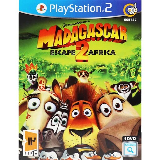 بازی پلی استیشن 2 Madagascar 2 PS2