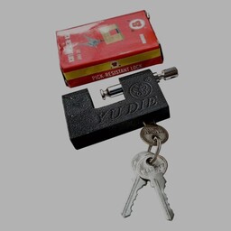 قفل کتابی سایز 80 همراه 3 کلید 