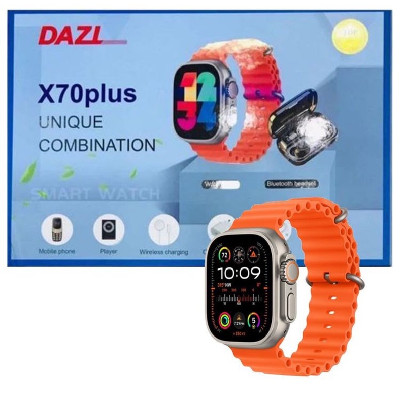 پک هدیه ساعت هوشمند dazl X70 Plus Unique 